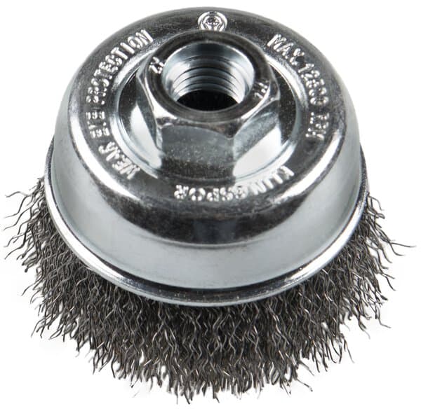 BT 600 W - 100mm Steel Wire Cup Brush