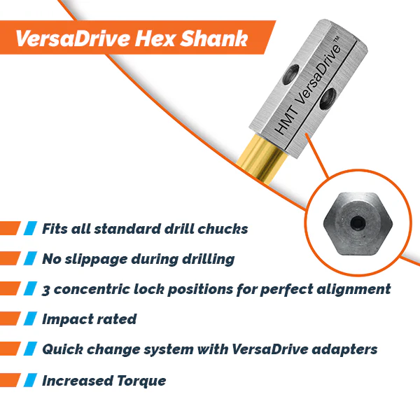 VersaDrive® Heavy Duty Impacta DrillTap - Metric (301130) - Image 4