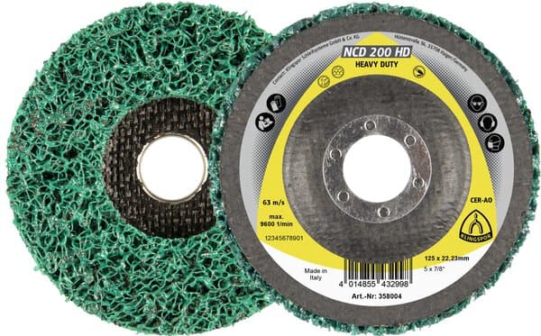 NCD 200 HD - 125mm Cleaning wheel